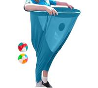 Sacco Per Corsa Con Per Adulti | per Adulti | Pantaloni Elastici Giganti Divertenti con 2 Palloni Rimbalzanti Set per Feste Scolastiche Carnevale Giardino Riunioni Parco Giochi Compleanno