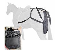 Sacco Per Letame Cavalli Raccoglitore di Letame Portatile per Equitazione, Borsa Riutilizzabile per Pannolini Equini per Raccogliere La Cacca, Attrezzatura Impermeabile per La Raccolta del Letame Dei