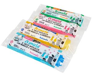Sacco Per Nettezza Urbana Profumato Con Maniglia 55x65 cm - 15 Pezzi Sacchi per