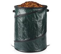 Sacco per rifiuti da giardino, pieghevole, grande, resistente, con manici, per rifiuti, giocattoli, ecc. Borsa da giardino per stoccaggio giardinaggio (38 l, 34 x 42 cm)