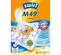 Sacco polvere Swirl M 49 Bianco 4 pezzi