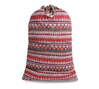 Sacco portabiancheria extra large con coulisse e manico, borsa da viaggio resistente per lavanderia e casa, resistente, antistrappo, 22 motivi (71 x 101 cm) SANFERGE