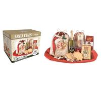 Sacco SANTA CLAUS Pandoro Cesto Gastronomico 5 pz. Villa Guelfa