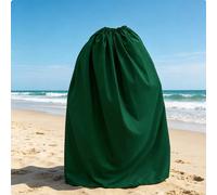 Sacco Spogliatoio Tessuto Oxford Poncho da Cambio Portatile per Piscina,