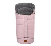 Sacco Termico Invernale per Passeggino, Coprigambe Bebè con 3 o 5 Punti di Ancoraggio, Footmuff Universale per Seggiolino Auto, Coperta 102 * 54cm Impermeabile e Antivento, Rosa