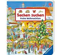 Sachen suchen: Frohe Weihnachten, Weihnachtsbuch, Buch für Kinder ab 2 Jahre
