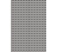 Sachet de Papier de Soie 4f Pliees 50x70cm Boules Noires et Argent