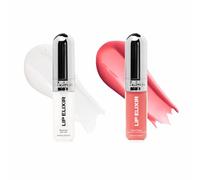 Sacheu Lip Elixir Hydrating Lip Gloss, High-Shine, Clear & Sheer Pink | Balsamo, gloss & olio 3-in-1, lucido & non appiccicoso, collagene vegano, karité & vitamina E
