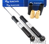 Sachs Ammortizzatore + Staubmanschetten Set Posteriore per Audi A4 B6/B7 8E2 8H7