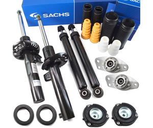 Sachs Ammortizzatore + Supporto Kit Servizio Completo Anteriore per VW
