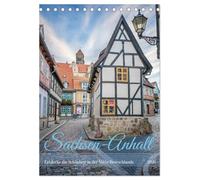 Sachsen-Anhalt - Entdecke die Schönheit in der Mitte Deutschlands (Tischkalender 2026 DIN A5 hoch), CALVENDO Monatskalender: Eine kleine Entdeckungsreise durch Sachsen-Anhalt.