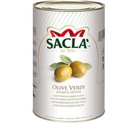 Sacla' olive verdi snocciolate confezione in latta da 2.2 chilogrammi (1000042901)