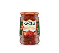 Saclà Pomodori Secchi a Filetti, 190g | Essiccati Al Sole, Con Erbette Aromatiche, Conservati in Olio, Confezione da 12 Pezzi