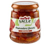 Saclà, Sottoli, Pomodori Secchi, Ricetta Mediterranea, Ideali per Aperitivo, Antipasti, Insalate e per Arricchire i Tuoi Piatti, Vaso Vetro, 280g, Confezione da 12 Pezzi