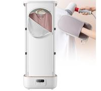 SACLMD Asciugatrice,Macchina da Stiro Automatica,Macchina da Stiro Completamente Automatica Pieghevole per Uso Domestico,Macchina da Stiro a Vapore,asciugatrice Pieghevole per Vestiti