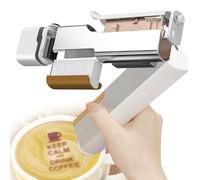 SACLMD Stampante alimentare portatile,stampante alimentare,mini stampante per caffè,stampante per latte art,per caffè,torte,biscotti,pane,macaron,cioccolato