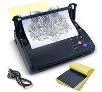 Sacnahe Tattoo Transfer Stencil macchina fotocopiatrice gratis 20pcs tatuaggio stencil trasferimento carta (nero)