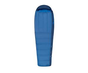 SACO DE DORMIR - 650+ Fill Down Trek TkI - R Left Zip azul Color: azul marino