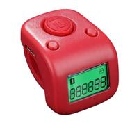 Sacolin Contatore elettronico Clicker a 6 canali, contatore portatile in materiale PC, display LCD, conta fino a 999999 per sport, eventi, gestione inventario
