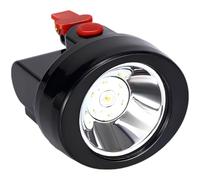Sacolin Lampada frontale a Led ricaricabile, Kl2.5Lm Kl2.8Lm, con luci principali e ausiliarie, batteria 3200mAh, Lampada frontale in plastica compatta Miner, 2,4 X 2,4 X 7,1 cm, per estrazione