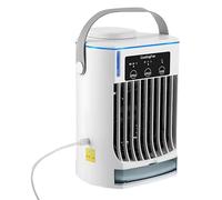 Sacolin Raffreddatore d'aria da scrivania con ventilatore, USB, 500 ml, silenzioso, per camera da letto/ufficio