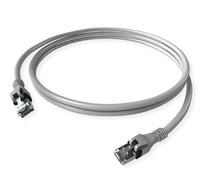 Sacon PushPull S/FTP IP20 - Cavo Cat.6, 3 m, Colore: Grigio