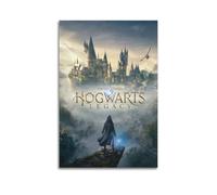 SACPFGUE Poster decorativo da parete con videogiochi, Hogwarts, Legacy, stampa artistica su tela, poster decorativo moderno, per camera da letto, 20 x 30 cm