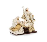 Sacra Famiglia Divine Stand Natale H28cm