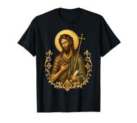 Sacra Icona ortodossa Orientale di San Giovanni Battista Maglietta