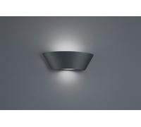 Sacramento applique led alluminio antracite soppia emissione l.23,5x7,5 Moderno