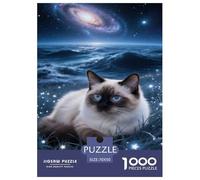 Sacré De Birmanie Puzzles 1000 Pezzi Perfetto Per Appassionati Di Esperti Sfide Difficili Intrattenimento Creativo Regalo Per La Famiglia Per Adulti E Bambini A Partire Da 12 Anni 70x50cm/1000pcs