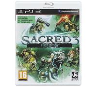 SACRED 3 FIRST EDITION SONY PS3 PLAYSTATION 3 PAL ITA ITALIANO NUOVO SIGILLATO