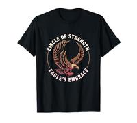 Sacred Eagle Nativi Americani Cultura Simbolo Spirituale Orgoglio Maglietta