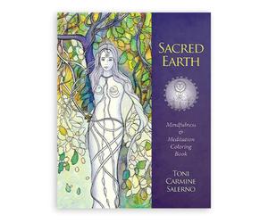 Sacred Earth Mindfulness Meditation Coloring Book Di Blue Angel