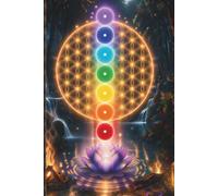 Sacred Geometry Journal: Chakra Energy Notebook |200 Lined Cream Pages |: Spiritual Notebook with Chakra Design | Lotus