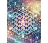 Sacred Geometry notebook journal composition book, college ruled for writing and note taking: Metatron's cube notebook journaling and reflection writing
