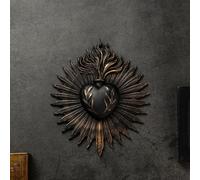 Sacred Heart Resin Wall Decoration Wall Art opere per i sacramenti.