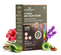 SACRED HERBS Gel Biologico Naturale Colore Capelli Lunga Durata Marrone...