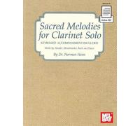 Sacred Melodies for Clarinet Solo: Book and Online PDF