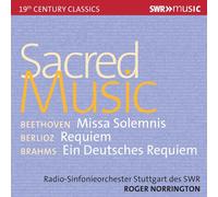 Sacred Music - Beethoven / Berlioz / Brahms (Audio Cd)
