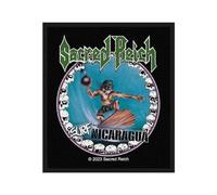 Sacred Reich Woven Patch Surf Nicaragua Nuovo Ufficiale Nero Size Accessory Size