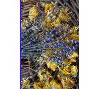 Sacred Spaces On The Page Journal: Lavender and Calendula Basket Cover