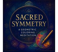 Sacred Symmetry: A Geometric Coloring Meditation - Adult Coloring Book | Mindful Patterns for Stress Relief & Focus | Intricate Mandalas & Abstract Art Therapy
