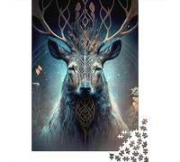 SacredCervo Puzzle CelticPattern 1000 Pezzi Carta Riciclata Per Adulti E Oltre I 12 Anni Puzzle Estremamente Difficile E Stimolante 38x26cm/1000pcs