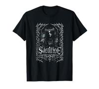 Sacrificare Il rituale martire Gotico Heavy Metal Scuro Maglietta