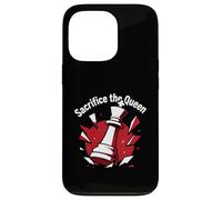 Sacrifice The Queen Funny Chess Player Strategy Custodia per iPhone 13 Pro