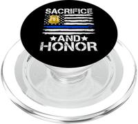 Sacrificio e onore della polizia PopSockets PopGrip per MagSafe