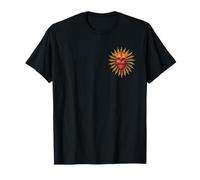 Sacro Cuore di Gesù Camicia Cattolica Vintage Cuore Cristo Maglietta