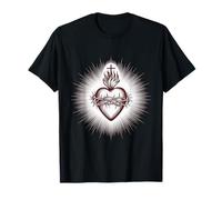 Sacro Cuore di Gesù - Cattolica Devozione Arte Maglietta