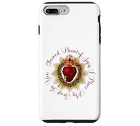 Sacro Cuore di Gesù, confido in te cristiano cattolico Custodia per iPhone 7 Plus/8 Plus